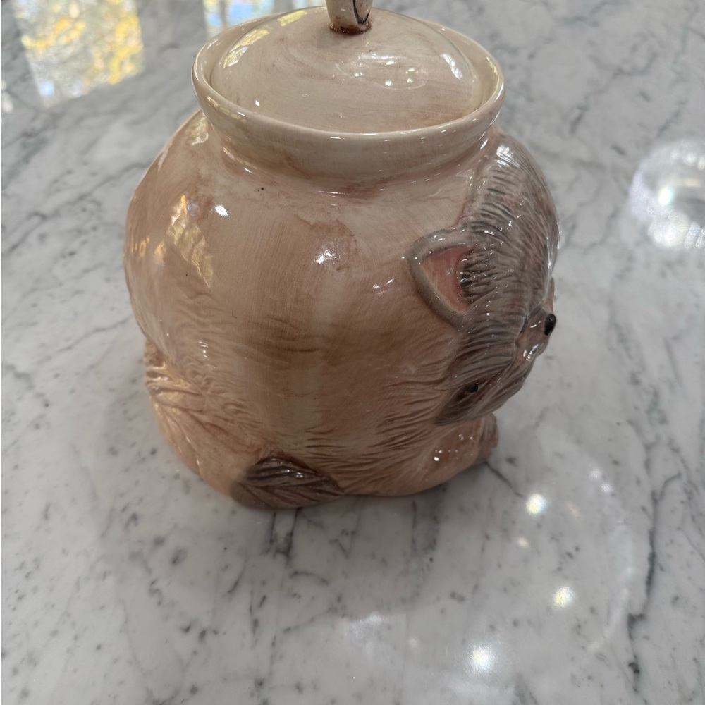 ❤️SOLD❤️ Vintage Cookie Jar 1960s Realistic Cat Treasure Craft RARE Mid Century - Picture 8 of 10